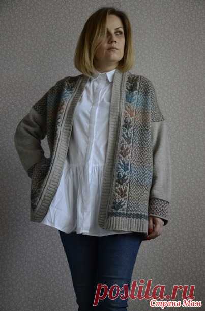 . Кардиган Breath of forest - Вязание - Страна Мам