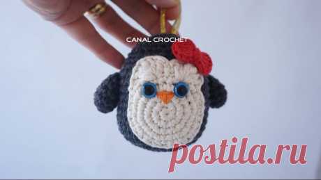 Bola pingüino amigurumi tutorial FACEBOOK: https://www.facebook.com/Canal-crochet-1166416096719575/ INSTAGRAM: https://www.instagram.com/canalcrochet/ PATRÓN ESCRITO: https://amigurumilacion....