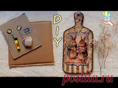 ♻️Винтажный декор с чайным пакетиком [diy]