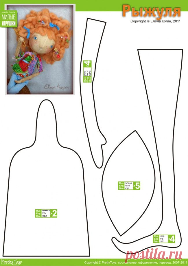 Разделы выкроек