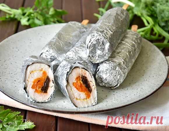 «Эскимо» из куриного филе с курагой и черносливом. Основные
куриное филе
700 г
чернослив без косточек
150 г
курага
150 г
творожный сыр
200 г
чеснок сушеный
1 ч. л.
приправа для курицы
2 ч. л.
соль
1 ч. л.