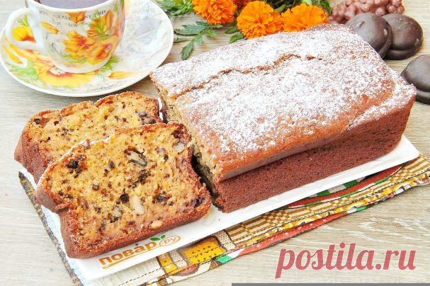 Пирог из тыквы с орехами - пошаговый рецепт с фото на Повар.ру