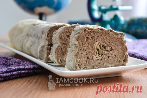 Печеночный паштет в лаваше — рецепт с пошаговыми фото и видео. Как приготовить рулет из лаваша с печеночным паштетом?