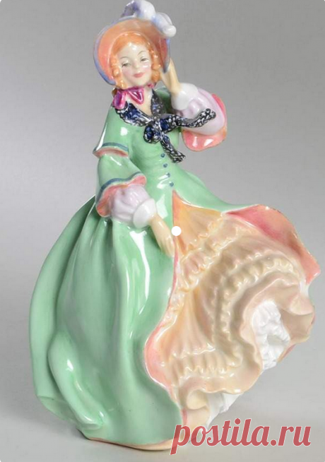 Фарфоровые статуэтки компании Royal Doulton - очарование и грация...