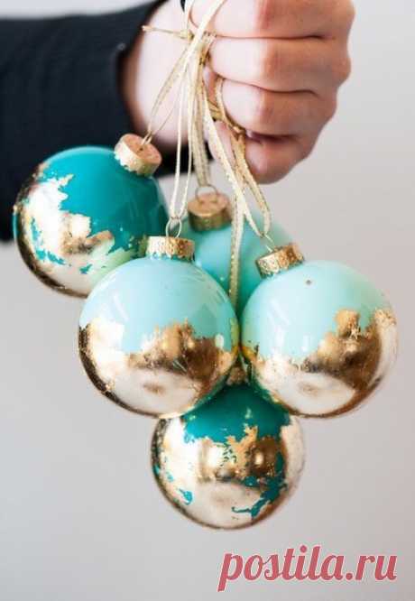 Красивые ёлочные шары — DIYIdeas