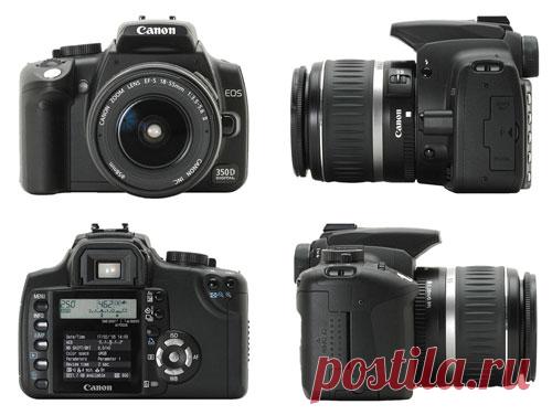 Mobile-review.com Обзор цифровой фотокамеры Canon 350D