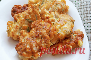 Куриные оладьи с сыром рецепт с фото