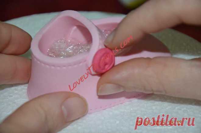 детские сандалики, пинетки, туфельки, сапожки, трафареты|gumpaste baby shoes tutorials,baby booties,templates - Страница 10 - Мастер-классы по украшению тортов Cake Decorating Tutorials (How To's) Tortas Paso a Paso