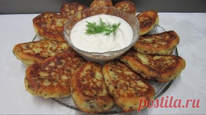 Картофельники с грибами или ленивые зразы - Вкусный Уголок