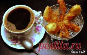 Сладкие жареные яблочки - кулинарный рецепт