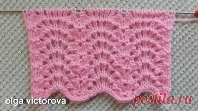 Ажурная красота 587 Узоры спицами