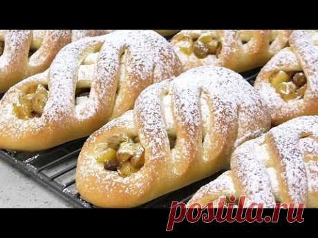 Булочки с яблоками / Buns with apples