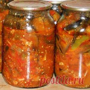 Овощной салат-соус «Анкл бенс» на зиму