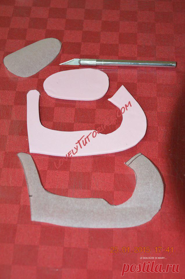 детские сандалики, пинетки, туфельки, сапожки, трафареты|gumpaste baby shoes tutorials,baby booties,templates - Страница 10 - Мастер-классы по украшению тортов Cake Decorating Tutorials (How To's) Tortas Paso a Paso