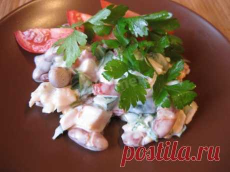 Салат курица красная фасоль: калории | Рецепт 1000.menu