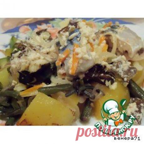 Скумбрия в горшочке - кулинарный рецепт