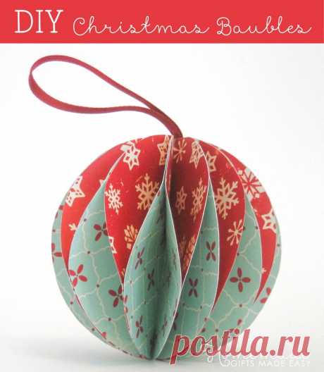 Easy to Make Christmas Ornaments