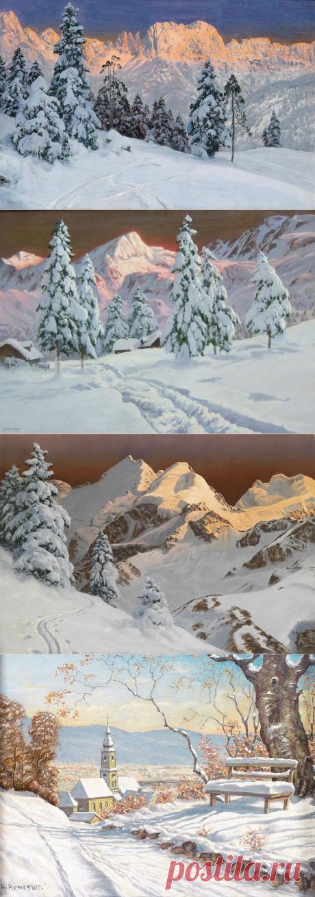 Австрийский пейзажист Alois Arnegger