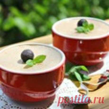 Легкий десерт из ряженки Кулинарный рецепт