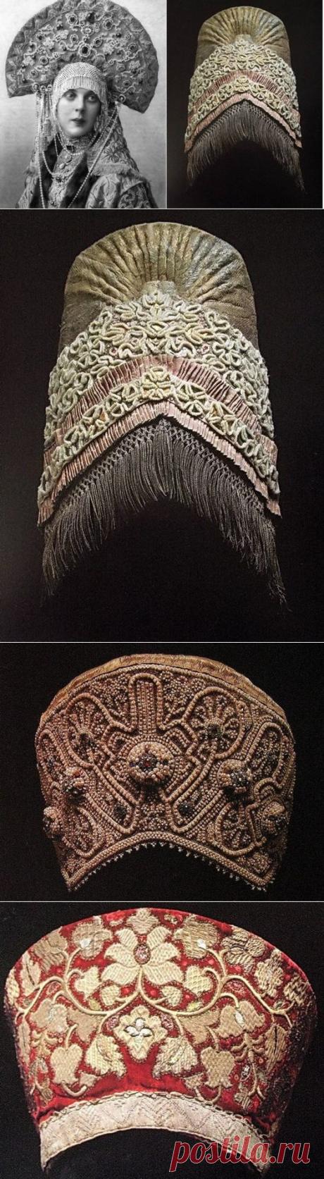 Кокошник - забытая корона русских красавиц