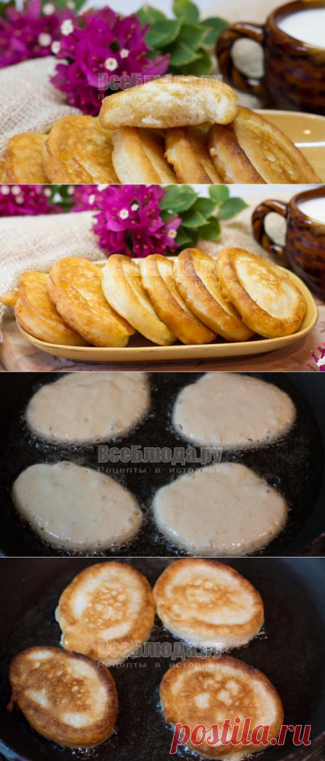 Идеальные оладьи - не просто вкусные, но и пышные!.