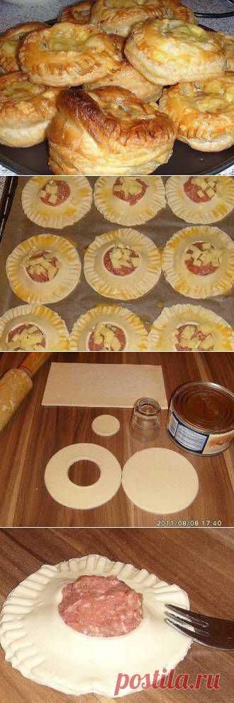 СЫТНЫЕ ГУСАРИКИ - Несладкая выпечка - Выпечка - Каталог статей - Вкусные рецепты