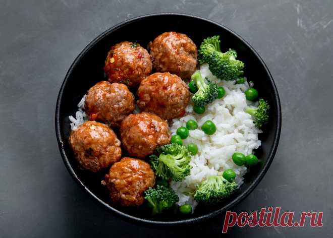 Мясные тефтели с рисом рецепт с фото пошагово