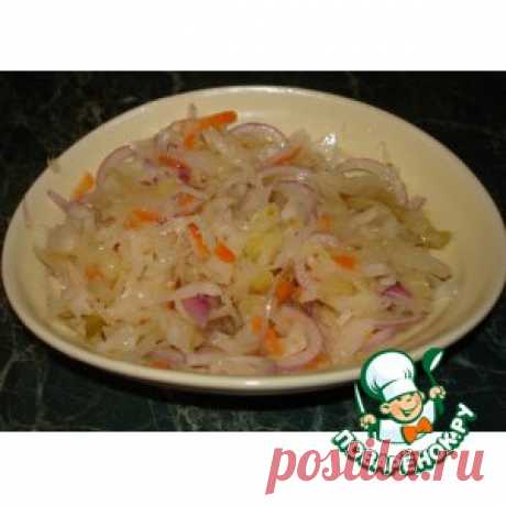 Квашеная капуста без уксуса - кулинарный рецепт