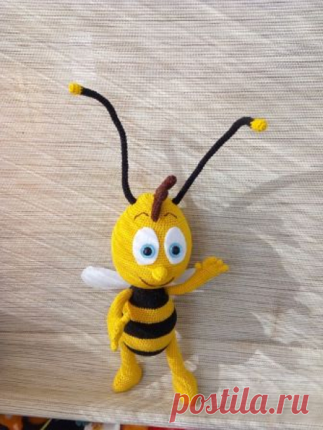 Ещё одна игрушечка. Знакомьтесь . Это друг пчёлки Майи,&nbsp; Вилли!