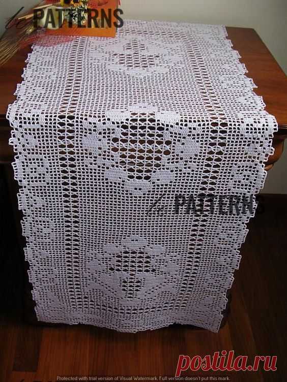 Stunning And Easy Crochet Tablecloths