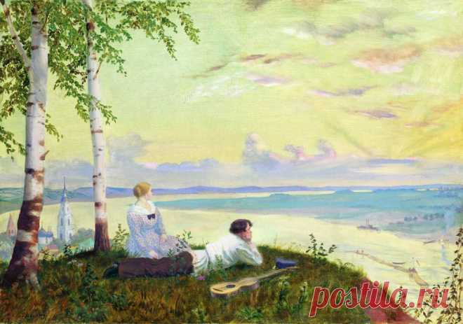 Борис Михайлович Кустодиев (1878-1927)... Гой ты, Русь, моя родная, Хаты - в ризах образа... (часть 2-Жанровое)