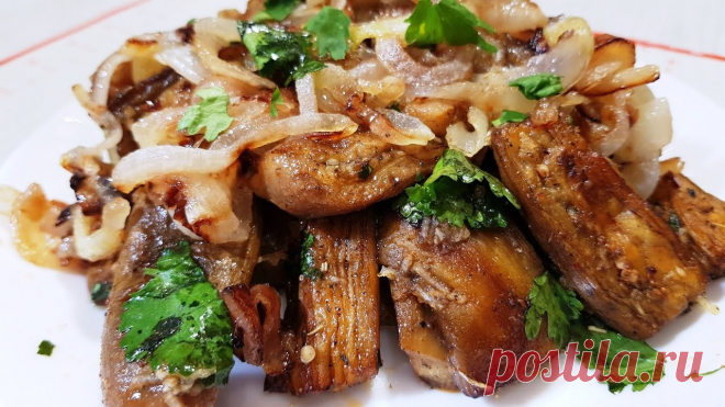И почему я раньше так не готовила! Мега вкусные баклажаны как шашлык