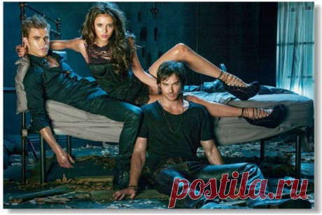 Купить дневники вампира, the vampire diaries - постер, плакат, афиша №4 по низкой цене