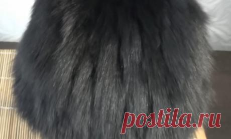 Красивая меховая шапка из старого воротника. И даже швейная машинка не нужна