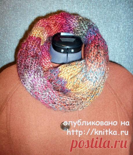 Шапка и снуд с косами. Работы TatVen, Вязание для женщин