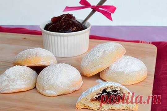 Печенье с джемом Капучино