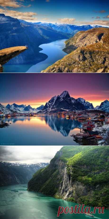 21 фото снежной сказки Норвегии