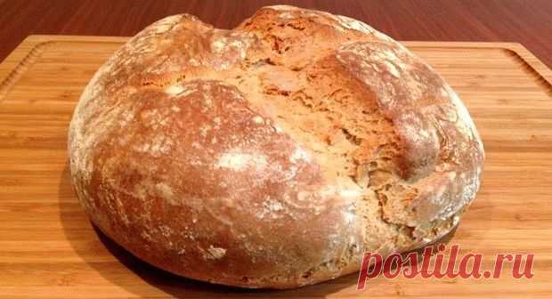 Рецепт хлеб без дрожжей и без закваски
