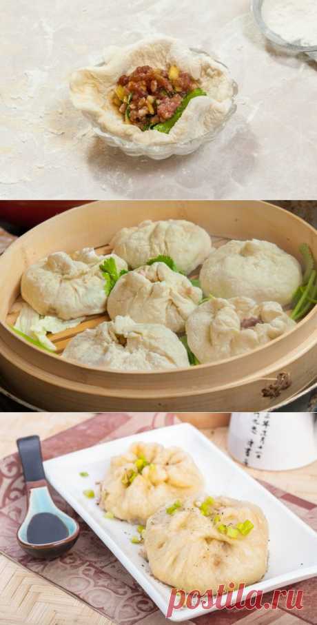 БАОЦЗЫ  КИТАЙСКИЕ !!! **Это легкие пирожки с мясом. Китайцы предпочитают  Баоцзы на завтрак. Но, в виду их легкости и не калорийности, самое удачное время –это ужин. Впрочем, решать вам! //Домашний»