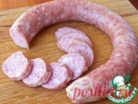 Сервелат финский домашний - кулинарный рецепт