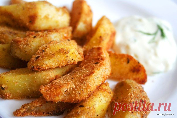 Ароматный запеченный картофель