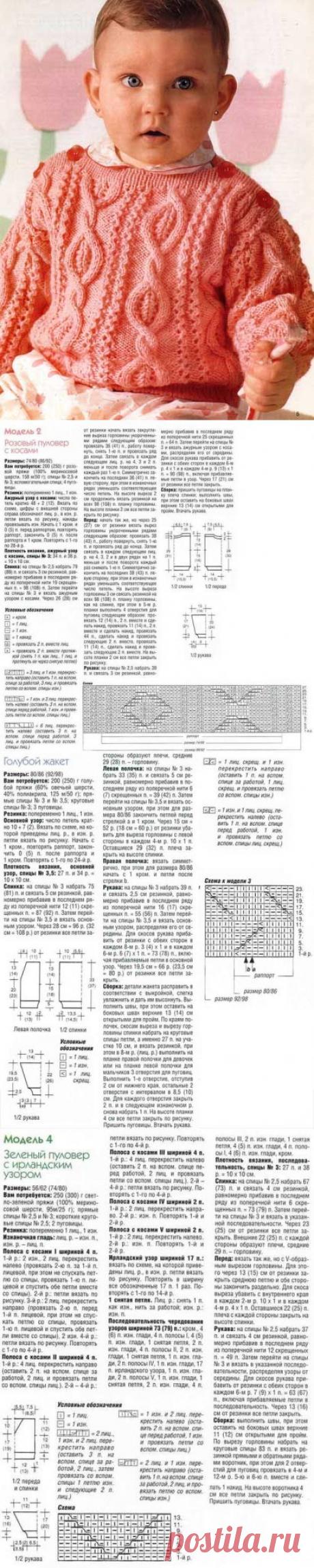 Свитерки для малышей: Дневник группы «ВЯЖЕМ ПО ОПИСАНИЮ»: Группы - женская социальная сеть myJulia.ru