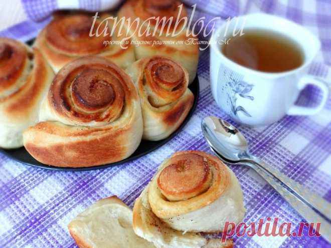 Булочки с корицей | Кулинарный блог Татьяны М.