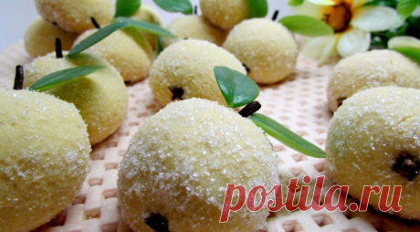 Печенье &quot;Маисовое яблочко&quot;. Пошаговый рецепт с фото на Gastronom.ru