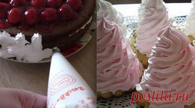 Крем из детства «Мокрое безе»