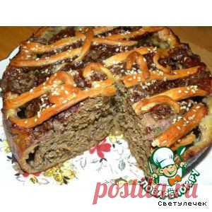 Зимний мясной пирог - кулинарный рецепт