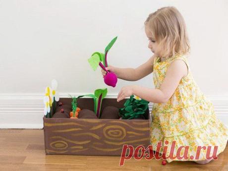грядка для малышей