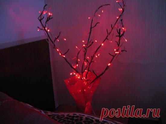 Необычный самодельный светильник — Наши дома