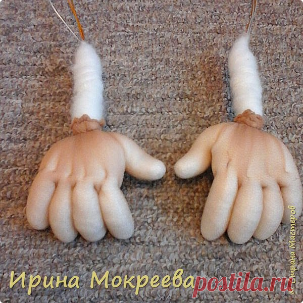 Как я делаю ручки капроновым куклам ( 1 часть) | Страна Мастеров