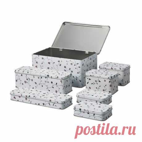 ФЛАТЭН Набор банок,7 штук - IKEA